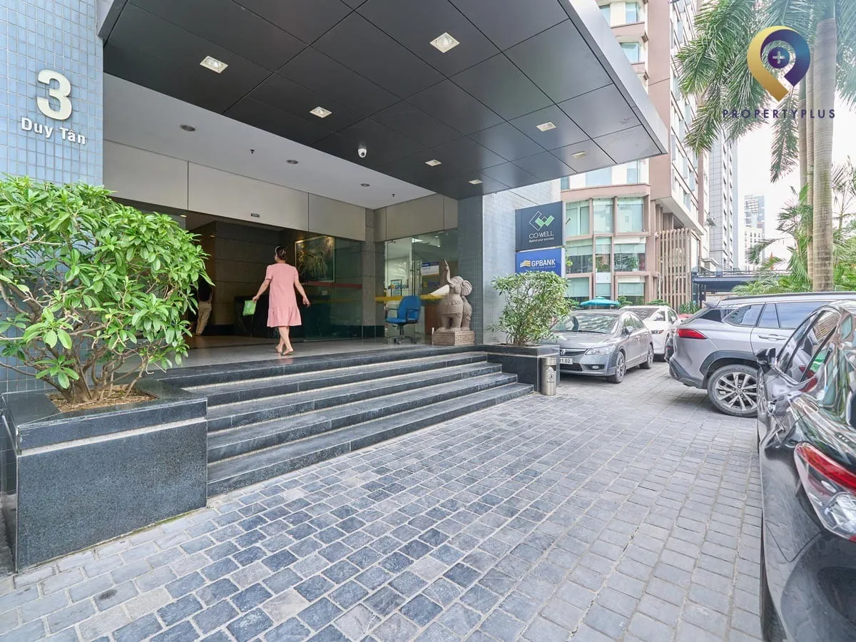 Lối ra vào chính của tòa nhà 3D-Building